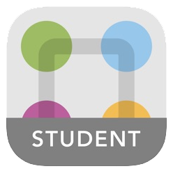 Image of the mobile app icon for students